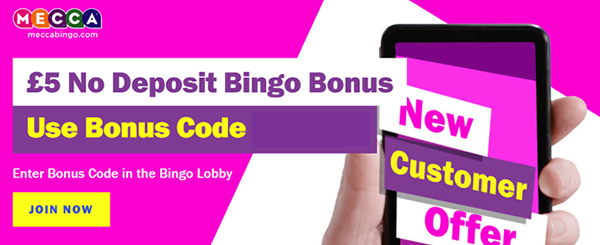 Free Bingo No Deposit Mecca