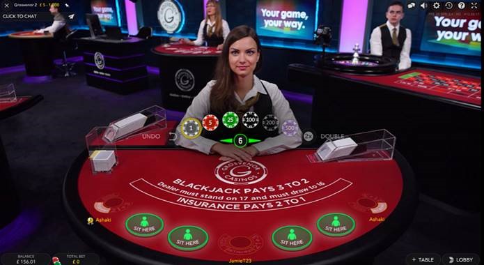 Grosvenor casino app free